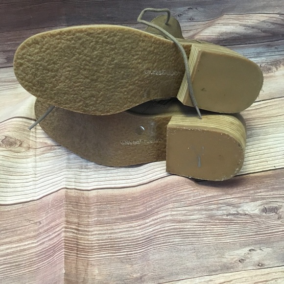 Lucky brand Tamela booties leather tan size 8.5 - Picture 4 of 4